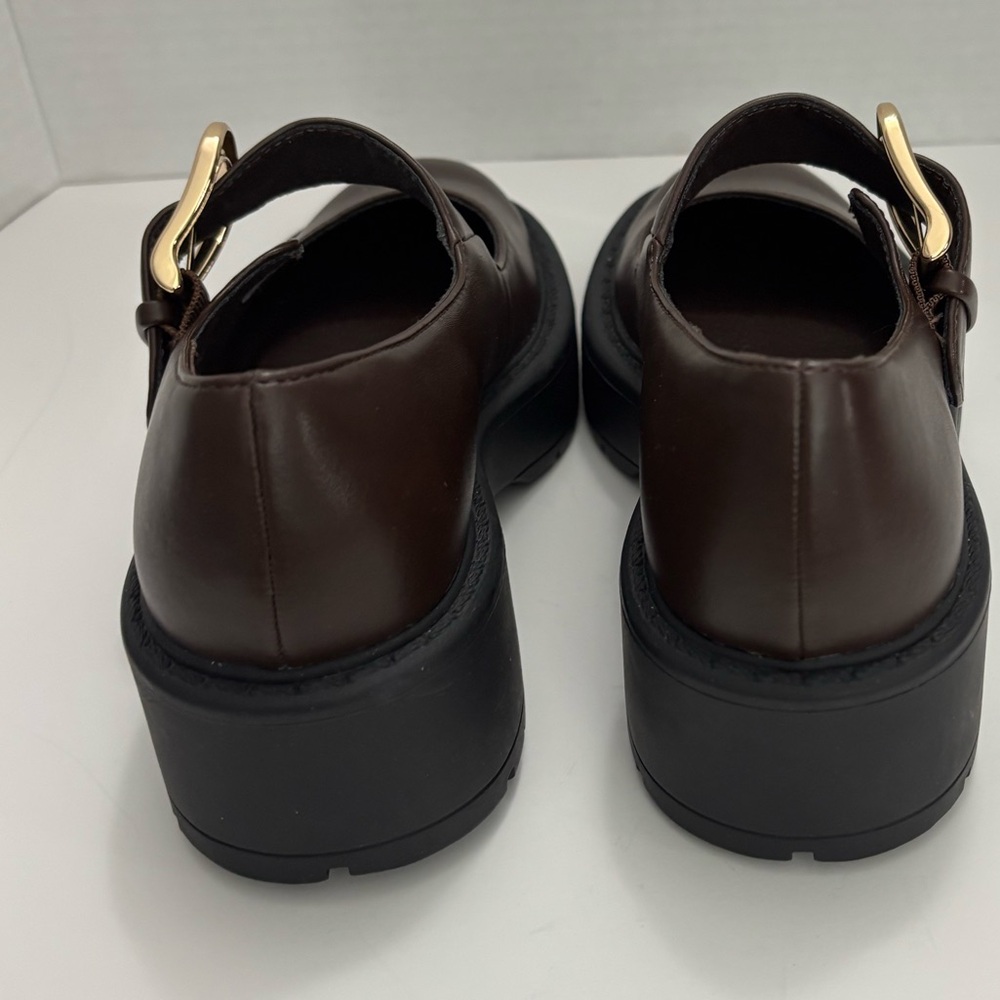 New Steve Madden Brown Mary Jane Shoes size (6) - Picture 3 of 7